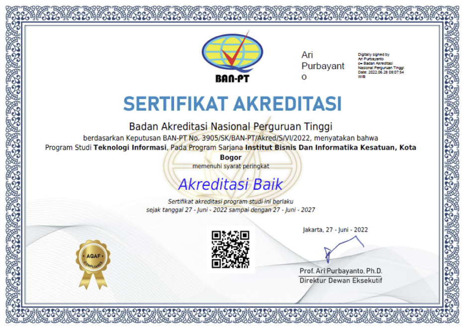 akreditrasi TI