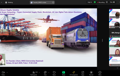 Seminar / Kuliah Umum “Integrasi Green Computing: Hyper-Connected Supply Chain”