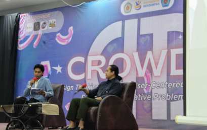 Seminar dan Workshop UI/UX CROWD IT 2025 : “Shaping the Future of Technology and Design: A Journey of Learning, Competing, and Showcasing Innovation”.